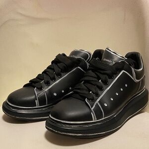 Alexander McQueen Black and White Men's Sneakers